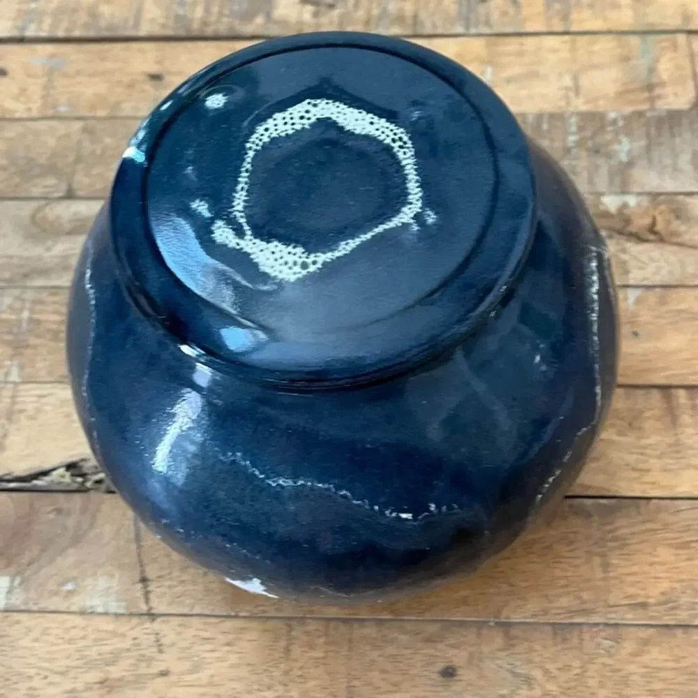 Art Pottery Lidded Ceramic Urn Vessel 7